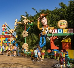 米ディズニーに「トイ・ストーリーランド」オープン