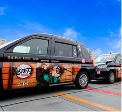 &ldquo;都内で8台&rdquo;のみ「鬼滅の刃」タクシー走る、炭治郎や鬼殺隊の柱たちを限定ラッピング