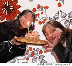 &ldquo;同じ生年月日&rdquo;奈緒と川口春奈の誕生会、話題の写真は広瀬すずが撮影したものだった