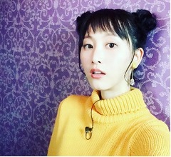 松井玲奈の&ldquo;春麗風ヘア&rdquo;に絶賛