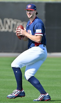 米国代表のスキーンズ　野球