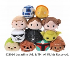 スター・ウォーズのTSUM TSUM、人気キャラ全12種類を数量限定発売。