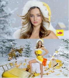 日本発ミランダCMに欧米注目、ユーモアな&ldquo;セクシーサンタ&rdquo;が評判。