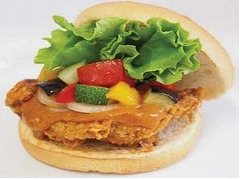 バターチキンカレーのバーガー、フレッシュネスが夏季限定で発売。