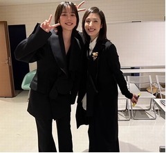 のん、&ldquo;憧れ&rdquo;天海祐希と2ショットに感激「わーいわーい」