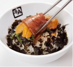 牛角が新春特別メニュー「和牛専用うにごはん」