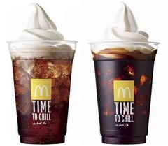 マックが初のフロートドリンク、8月下旬までの期間限定で新登場。