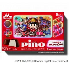 オリジナルの舞台巡る「ピノ太郎電鉄」登場、ピノゲー&times;桃鉄コラボ