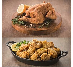 ケンタ新業態でまるごと一羽のフライドチキン
