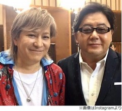 小室哲哉、秋元康との&ldquo;二大巨頭&rdquo;ショット