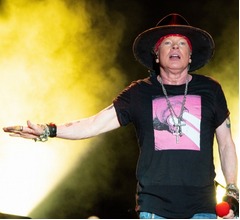 &ldquo;ガンズ・アンド・ローゼズの収入&rdquo;50％はアクセル・ローズの手に