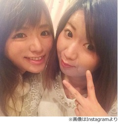 紺野あさ美が姉妹ツーショット、仲良しな2人に「かわいい」の声。