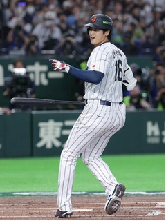 侍、韓国に８―６で勝利＝大谷のソロなど三回に３発―ＷＢＣ