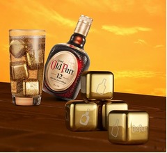 &ldquo;溶けない氷&rdquo;セットにした数量限定「オールドパー 12年 オリジナルアイスキューブセット」