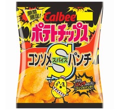 ポテチ「コンソメパンチ」にピリッとスパイス