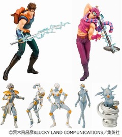 JOJOの&ldquo;波紋疾走フィギュア&rdquo;、10等級34種の連載25周年記念一番くじ。