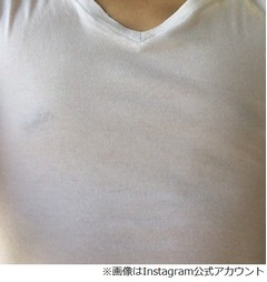 希子スタイルに触発され透け乳首、ファン「にやけました」「黒い」。