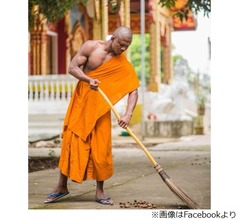 &ldquo;すごく強そうな僧侶&rdquo;が話題に