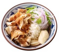 丸亀製麺&ldquo;こく旨だれ＆マヨ&rdquo;の豚しゃぶぶっかけ
