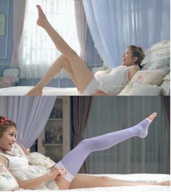 ローラが健康美脚を大胆披露、「寝ながらメディキュット」新CMで。