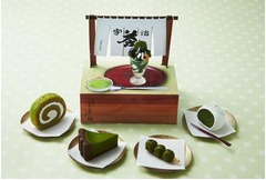 抹茶スイーツのフィギュア好調、伊藤久右衛門の人気商品5種類を。