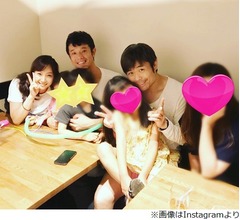 品川祐がミキティ家族と食事会、旦那も来た