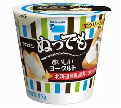 パンに塗る濃厚なヨーグルト、程よい硬さのなめらかな食感が特長。