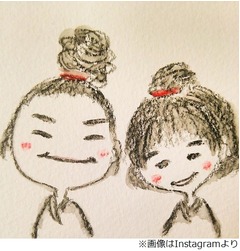 木村文乃の味わい深い絵に絶賛「人柄が出ますね〜」「フミフミ多才」。