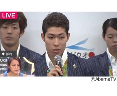 岡田結実が競泳・萩野に興奮「惚れかけた」