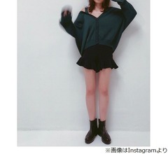 有村架純がスラリ&ldquo;美脚&rdquo;露わ