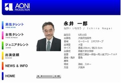 &ldquo;波平&rdquo;役の永井一郎さん死去、「ゲゲゲの鬼太郎」子泣き爺役なども。