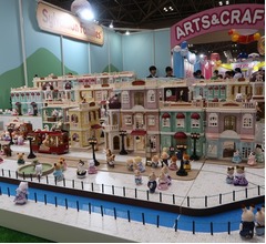 【おもちゃショー】シルバニアの巨大ジオラマ