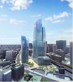 東京駅前に日本一高いビル建設、大規模再開発プロジェクトの概要発表。