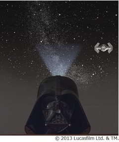 ベイダーの頭から星空ピカー、宇宙戦闘機&ldquo;タイ・ファイター&rdquo;の姿も。