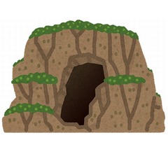 洞窟に一人閉じ込められた学生