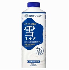 さらさら飲める「雪ミルク」、新製法でシルクのような口当たりを実現。