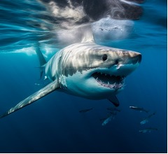サメは人間を&ldquo;避けながら&rdquo;泳いでいる、米大学の研究