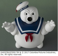 表情豊かな「マシュマロマン」フィギュア