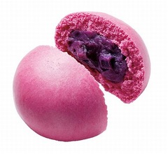 ローソンがホクホク「紫芋まん」