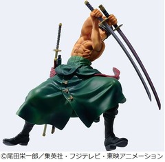 &ldquo;造形王&rdquo;がゾロの肉体美表現、斬撃を振り上げる豪快なポーズで。