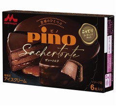 ピノ史上初の味わい、コーティングチョコ10％増量のこってり「ピノ ザッハトルテ」