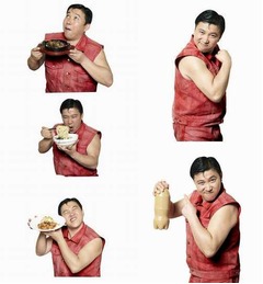 CM収録で真面目なスギちゃん、「ガスト」のキャンペーンキャラに。