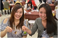 ピノフォンデュカフェに長い列、想定来場者数上回る1,800人が参加。