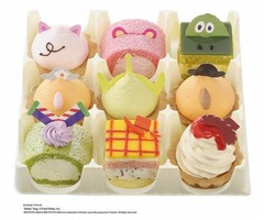 トイ・ストーリーのプチケーキ、ウッディやエイリアンなどキュートに表現。