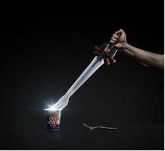 カップヌードル&times;FF歴代ボスキャラパッケージ