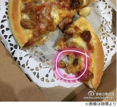 宅配ピザにゴキブリ混入、具と見分けつかず&hellip;