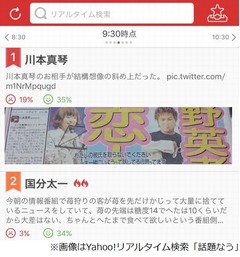 川本真琴と狩野英孝の熱愛報道に騒然「斜め上すぎ」「超ビックリ」。