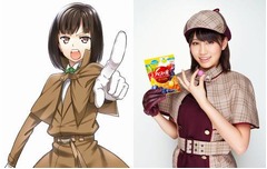 「AKB48殺人事件」連載スタート、少年サンデー表紙に探偵姿の前田敦子。