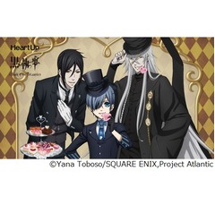 ハートアップが「劇場版 黒執事」とコラボ