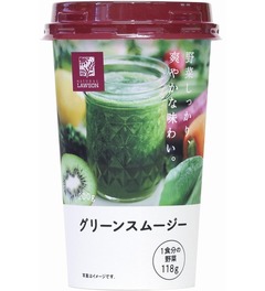 ローソンのスムージーがヒット、「グリーンスムージー」2か月で180万本。